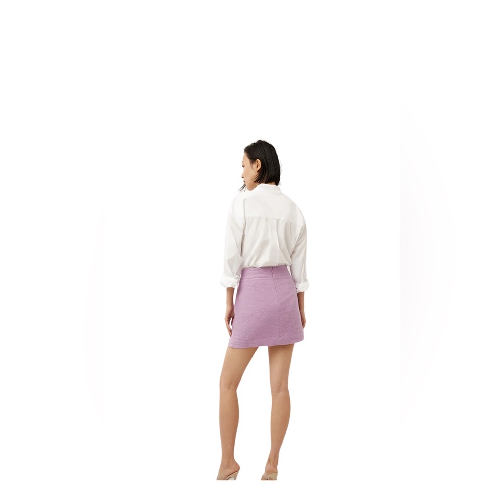 NEW Veronica Beard Lavendar Emar Mini Skirt Size 6 - Picture 6 of 14